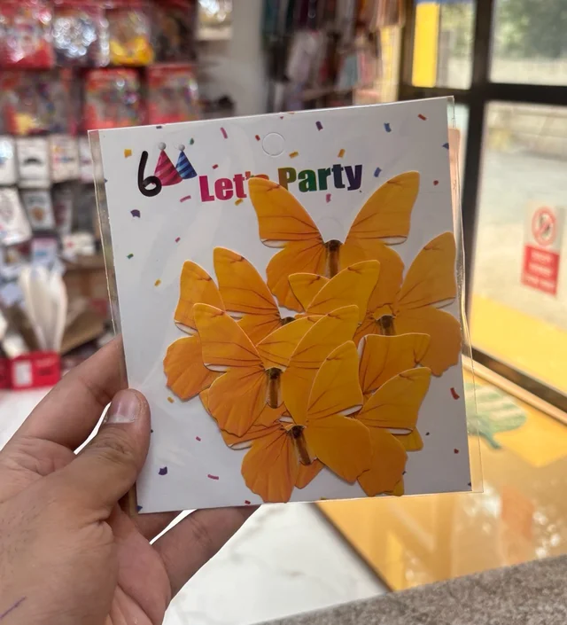 PAPER BUTTERFLY - 10 Pcs, Delight 6