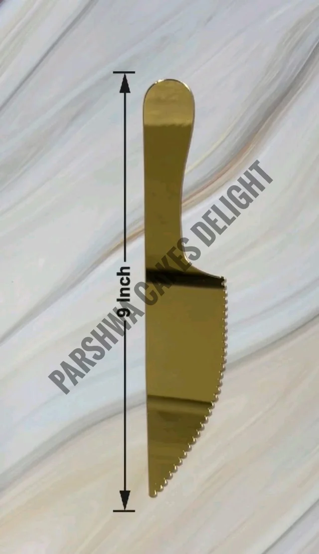 Acrylic Knife For Cake Cutting - 9 Inches, 5 Pcs Pack