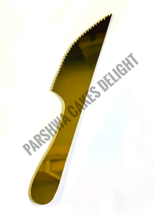 Acrylic Knife For Cake Cutting - 9 Inches, 5 Pcs Pack