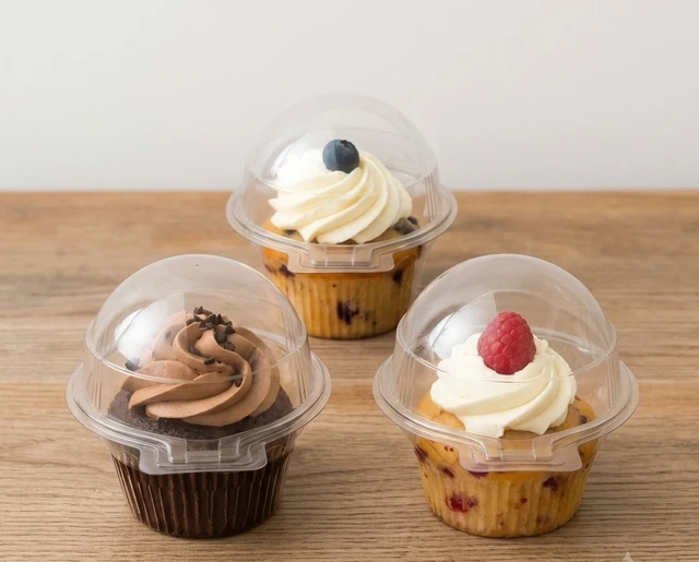 PVC CUPCAKE BOX