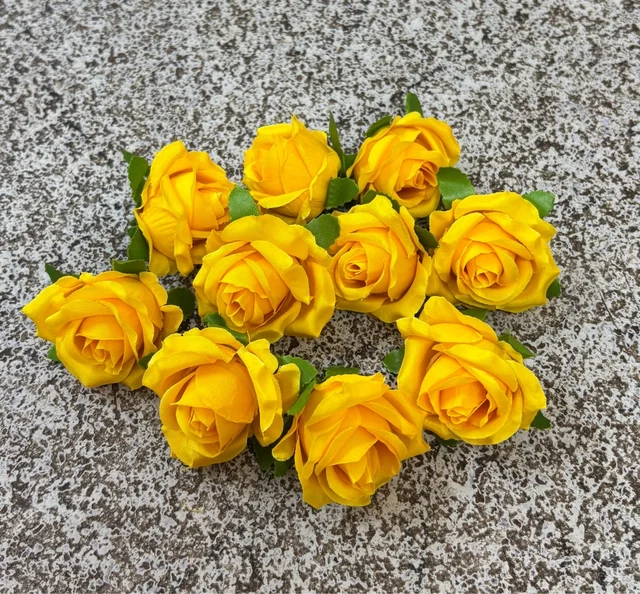 Mini Rose Flower - Delight 3, 10 Pcs Pack