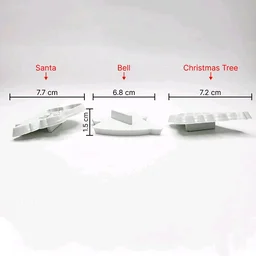 3 in 1 Christmas Theme Stamp Cutter