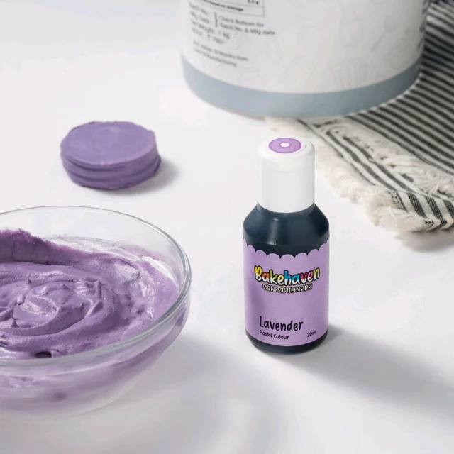 Bakehaven Pastel Gel Colour - Lavender