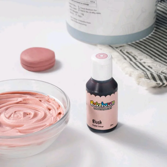 Bakehaven Pastel Gel Colour - Blush