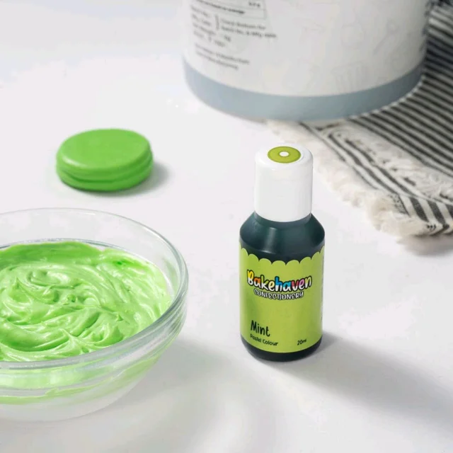 Bakehaven Pastel Gel Colour - Mint