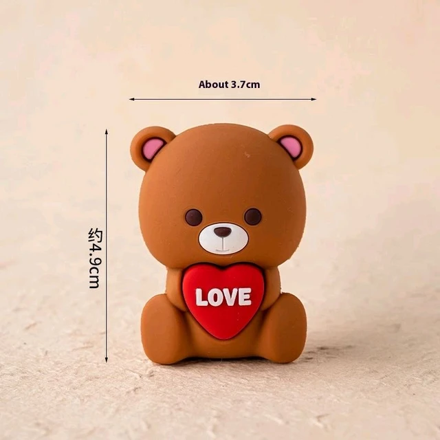 Bear Toy For Cake Decoration - 1 Pc, Delight 3