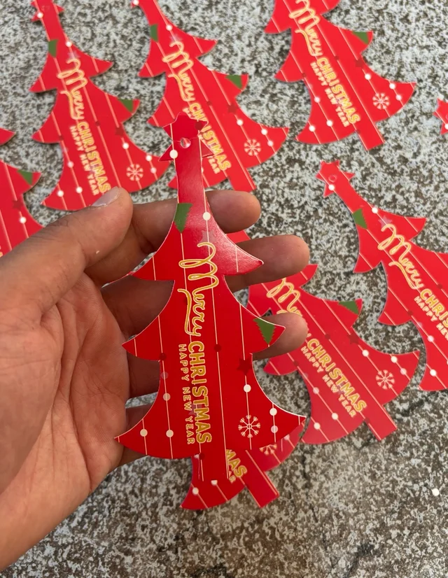 Xmas Tag - Delight 3, 10 Pcs Pack