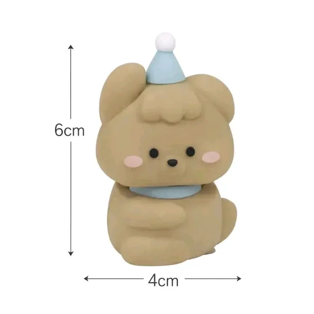 Bear Toy For Cake Decoration - 1 Pc, Delight 6