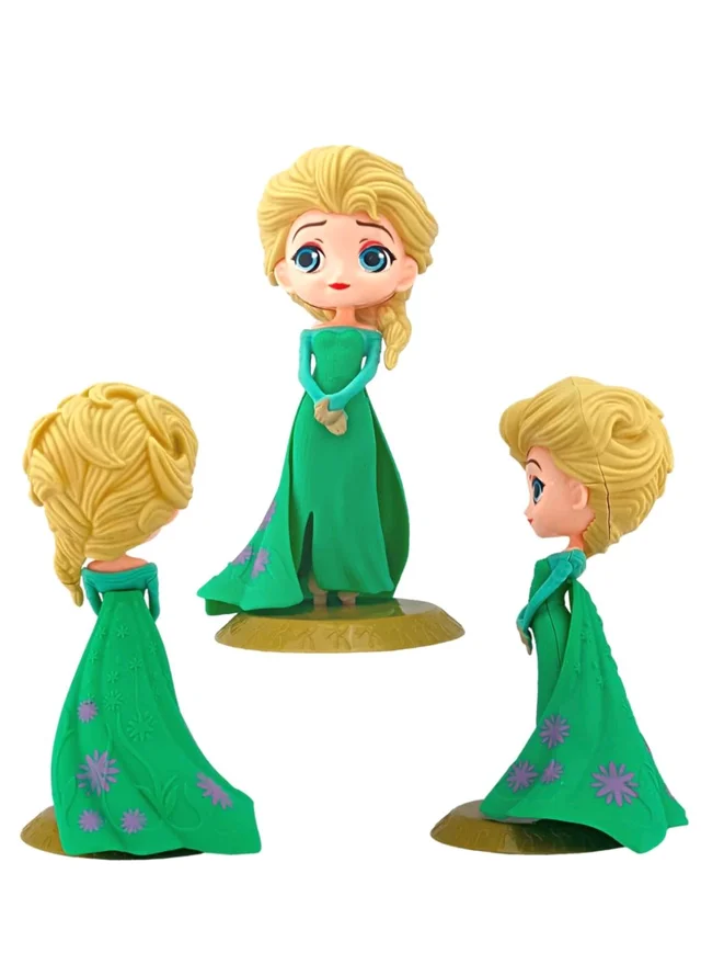 CAKE TOPPER PRINCESS - 1 Pc, Green Doll