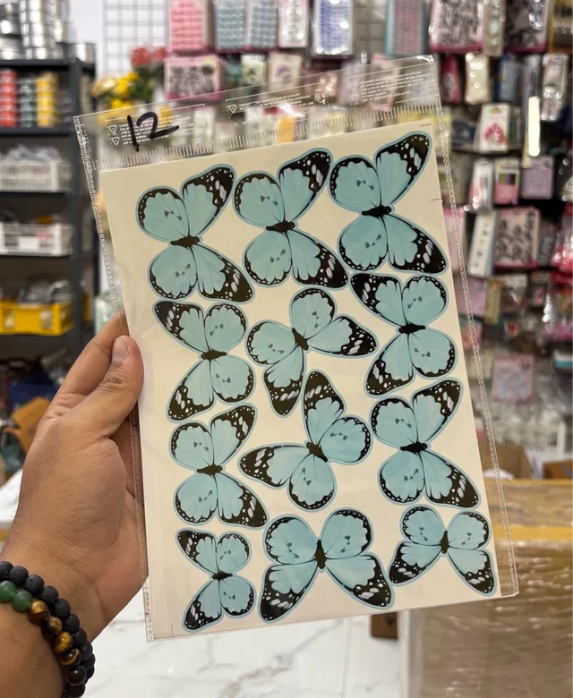 Card Paper Butterfly - Delight 12