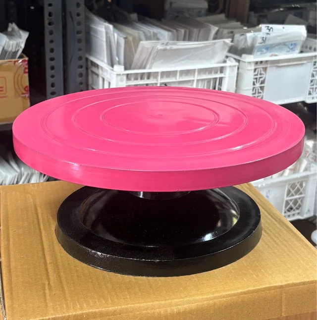 Pink Heavy Fibre Turntable - 1 Pc
