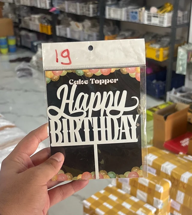 Acrylic White Topper - 5 Inch, White, 19