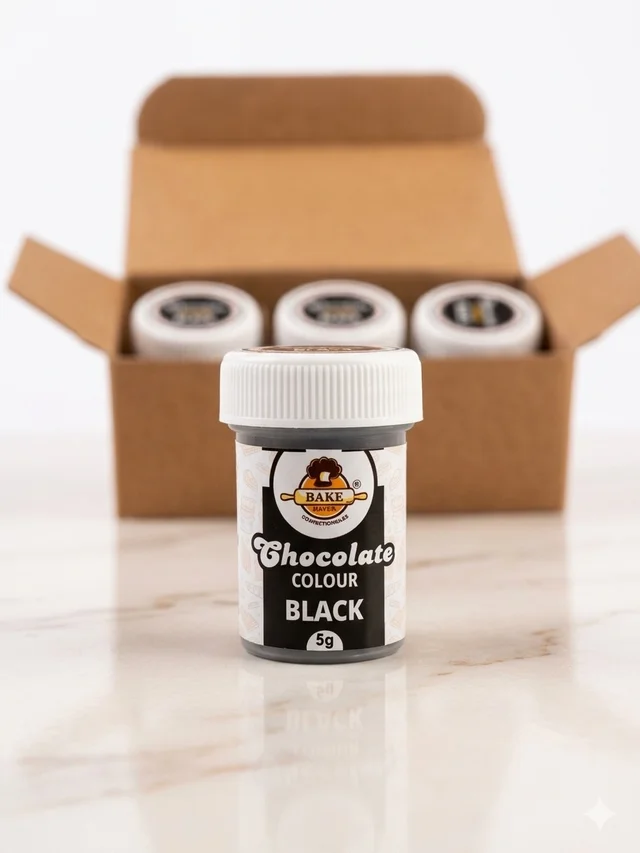 Bakehaven Chocolate Powder Colour - 5g, Black