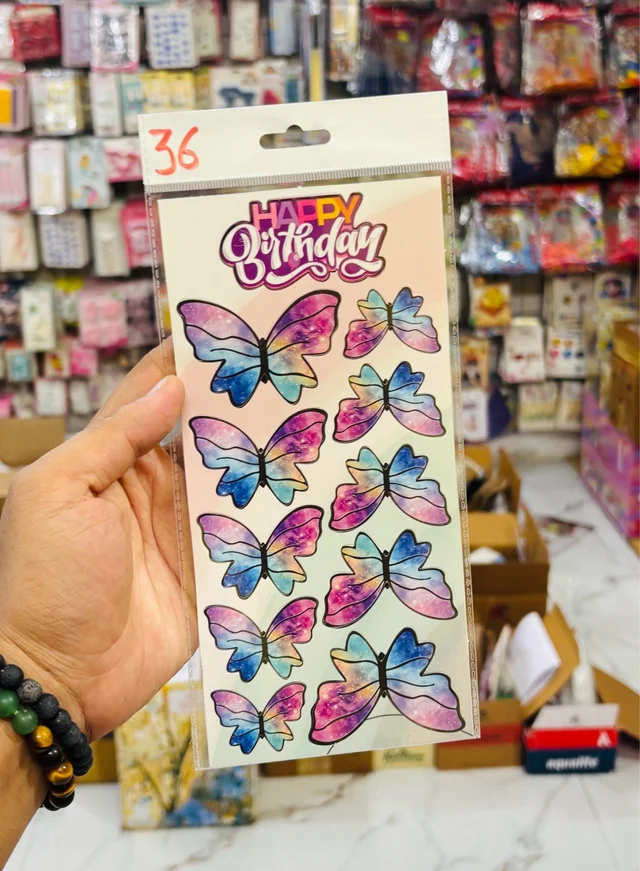 Card Paper Butterfly - Delight 36