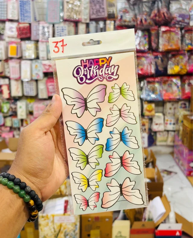 Card Paper Butterfly - Delight 37