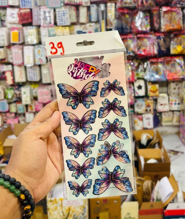 Card Paper Butterfly - Delight 39