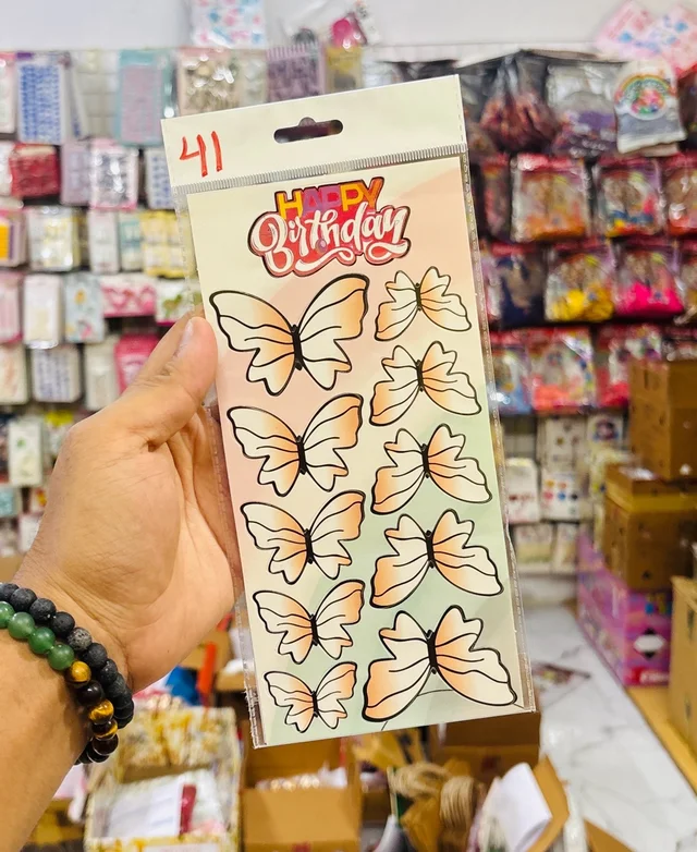 Card Paper Butterfly - Delight 41
