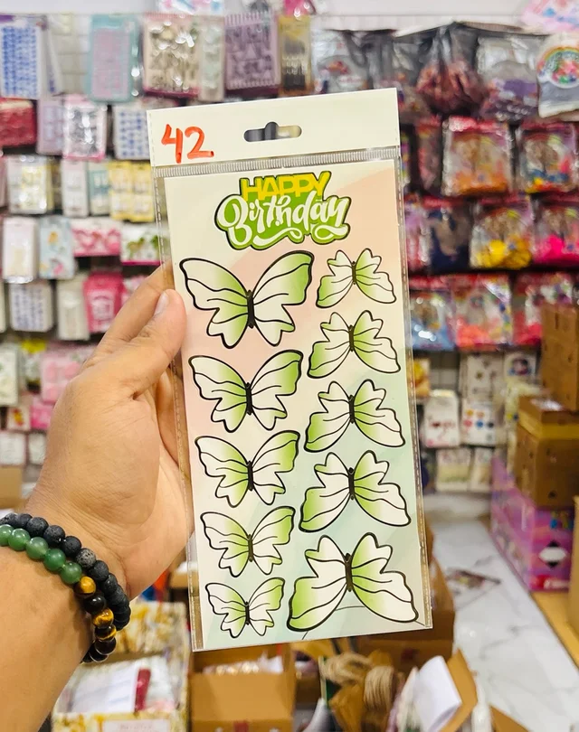 Card Paper Butterfly - Delight 42