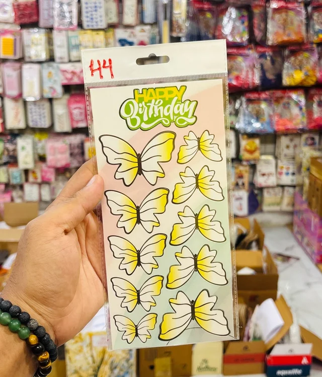 Card Paper Butterfly - Delight 44