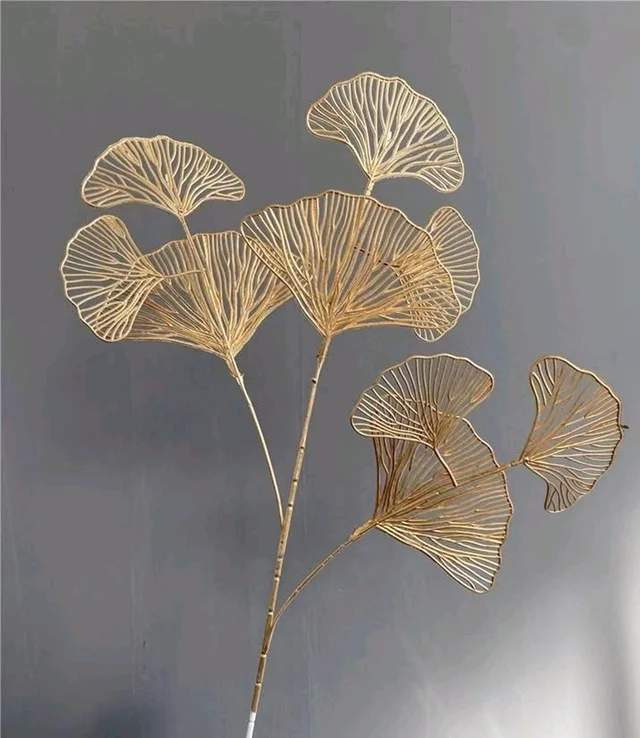 9 Pcs Gingko Gold Stick