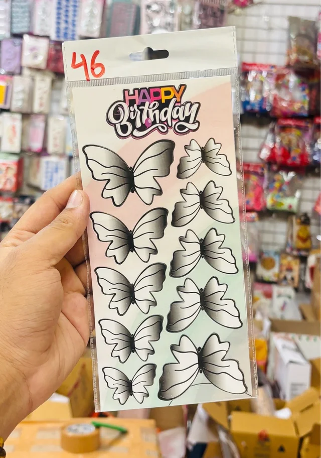 Card Paper Butterfly - Delight 46