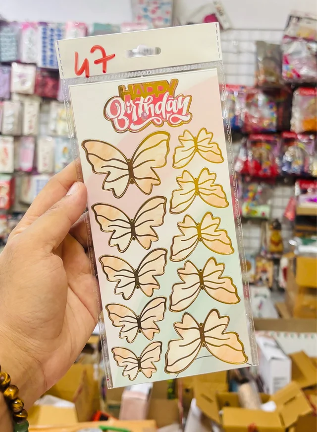 Card Paper Butterfly - Delight 47
