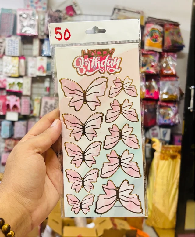 Card Paper Butterfly - Delight 50