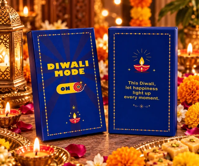 Diwali Kunafa / Multipurpose Chocolate Bar Box - 6.5*3.5*1 Inch, 10 Pcs, Delight 1