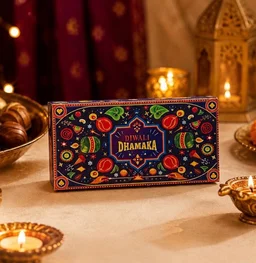 Diwali Mini Dhamaka Box - Blue, 10 Pcs
