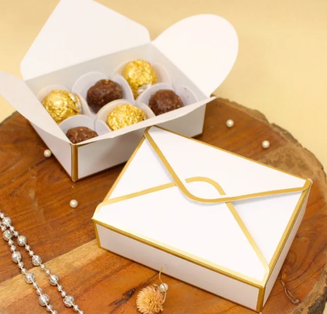 Slider Chocolate Box With Cavity - 6 Cavity, 10 Pcs, Delight 2