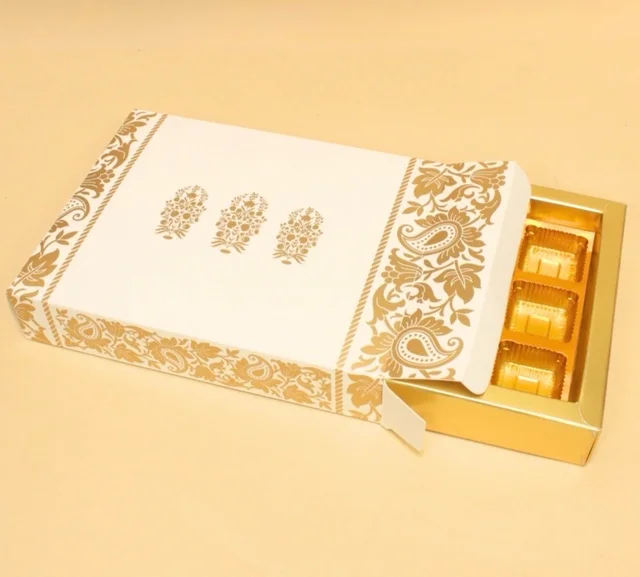 Slider Chocolate Box With Cavity - 12 Cavity, 10 Pcs, Delight 2