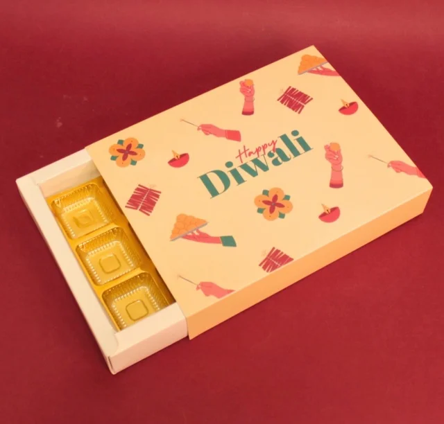 Slider Chocolate Box With Cavity - 12 Cavity, 10 Pcs, Delight 8
