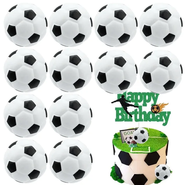 Football Ball Toy For Cake Decoration - 1 Pc