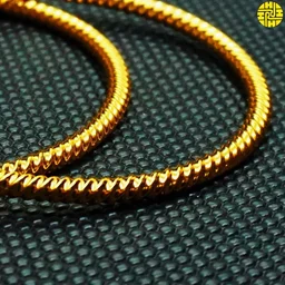 HJ High Gold Plating Designer Bangles Hmb 001a - Gold Plating, 2.4