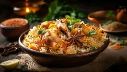 Bamboo Chicken biryani Single