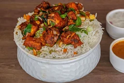 Chicken Fry Piece biryani Single
