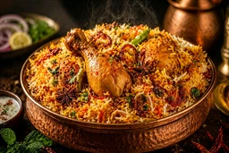 Chicken Biryani Single