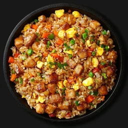 Double Egg Chicken Rice