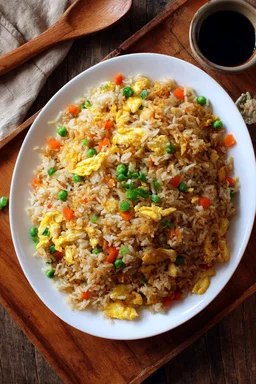 { 1/2 }Egg Fried Rice