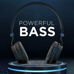 boAt Rockerz 410 Bluetooth Headphone Super Extra Bass - Black - Black