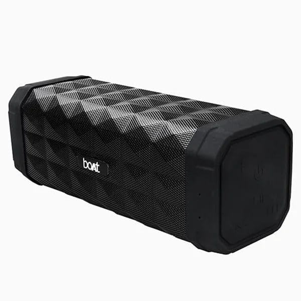 boAt Stone 650 10W Bluetooth Speaker - Black - Black