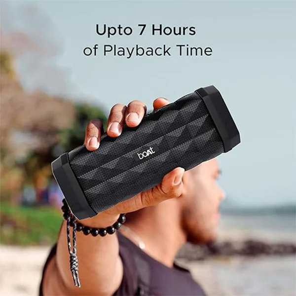 boAt Stone 650 10W Bluetooth Speaker - Black - Black