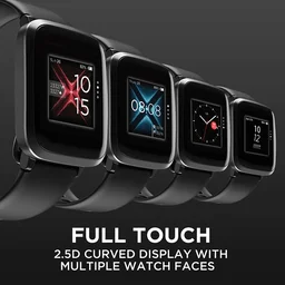 boAt Storm RTL Smart Watch - Black - Black