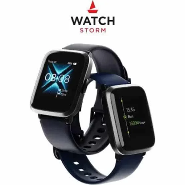 boAt Storm RTL Smart Watch - Black - Black