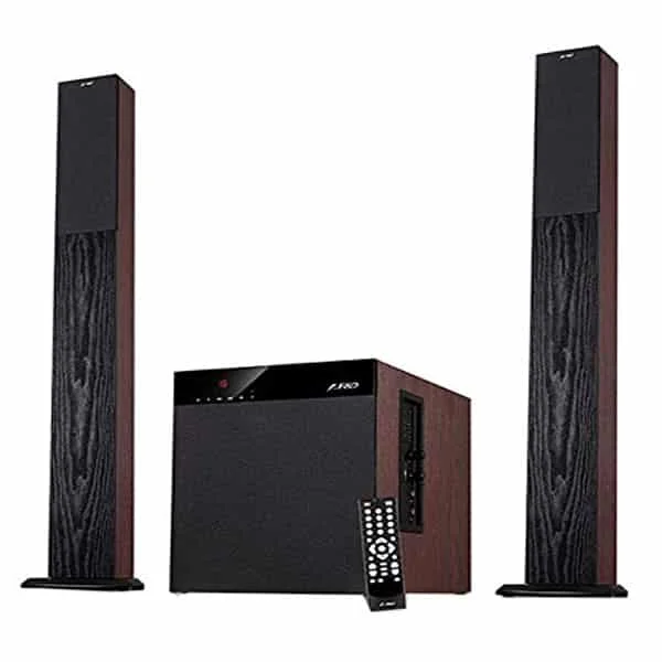 F&D F&D T400X 100W Full Wooden 2.1 Tower Speakers