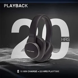 Harman Kardon Fly Over-Ear Active Noise Cancellation Wireless Headphone with Mic
