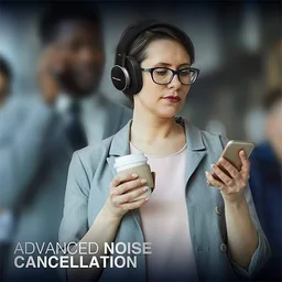 Harman Kardon Fly Over-Ear Active Noise Cancellation Wireless Headphone with Mic