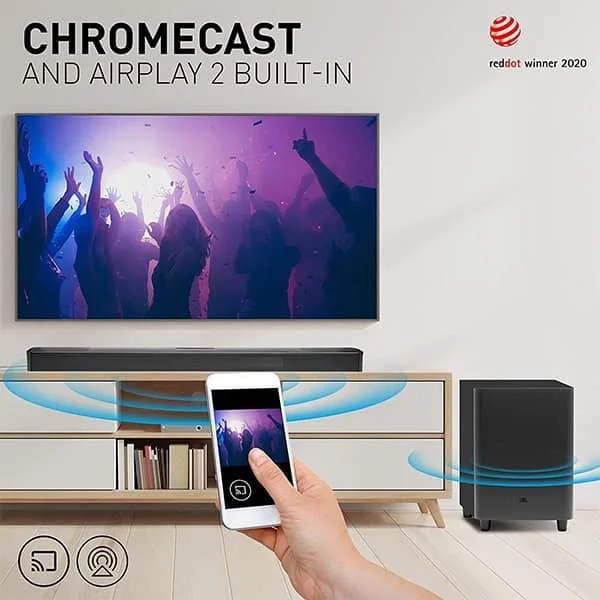 JBL BAR 9.1 True Wireless Surround with Dolby Atmos (820 Watts)