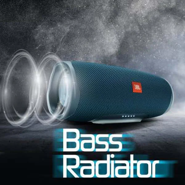 JBL Charge 4 IPX7 with In-Built Power bank 30W Portable Bluetooth Party Speaker - Black - Black