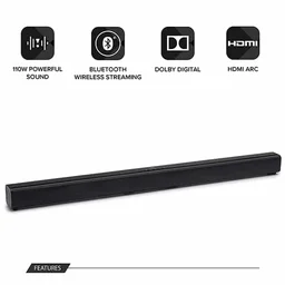 JBL Cinema SB130 2.1 Channel Soundbar with Wired Subwoofer (110 Watts)